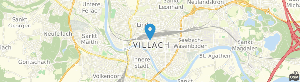 Umland des City Hotel Villach