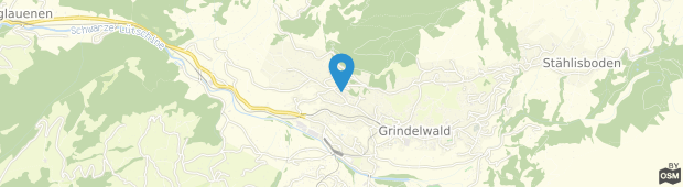 Umland des Chalet Brunnen Grindelwald