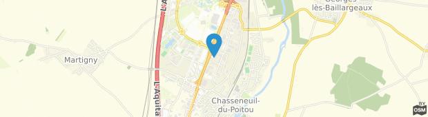 Umland des Campanile Poitiers-Chasseneuil