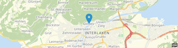 Umland des Goldey Swiss Quality Hotel Interlaken