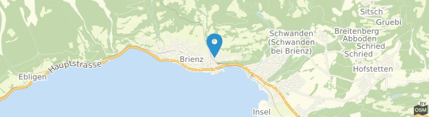 Umland des B&B Spycher Brienz