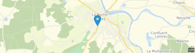 Umland des Appart Vacances Residence La Roche-Posay