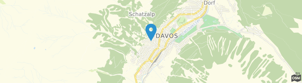 Umland des Hotel Josephs House Davos