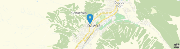 Umland des Europe Hotel Davos