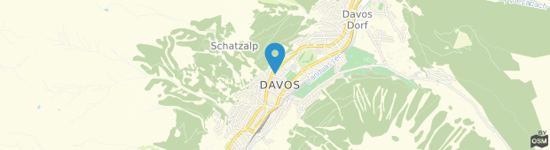 Umland des Central Swiss Quality Sporthotel  Davos