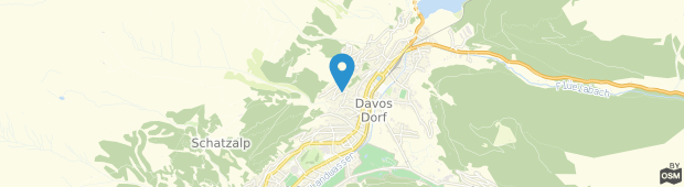 Umland des Youth Hostel Davos