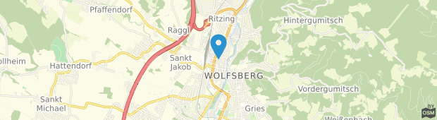 Umland des Hotel Hecher Wolfsberg