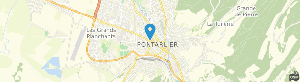 Umland des Hotel Saint Pierre Pontarlier