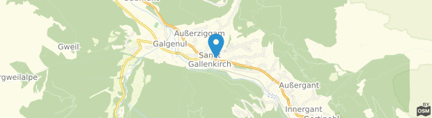Umland des Hotel Gasthof Adler Sankt Gallenkirch