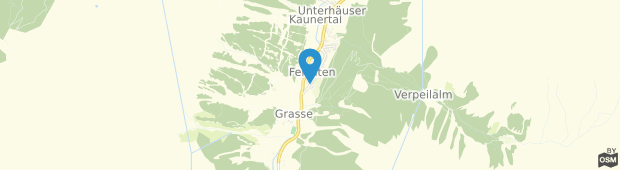 Umland des Haus Bergfrieden Kaunertal