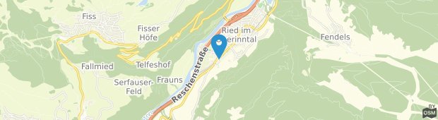 Umland des Hotel Riederhof Ried im Oberinntal