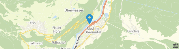 Umland des Gasthof Rieder Stub’n Ried im Oberinntal