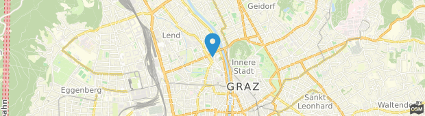 Umland des Mercure Graz City