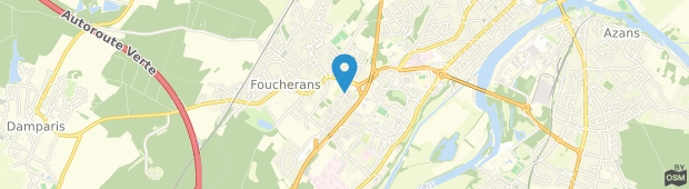 Umland des Hotel Leader Foucherans