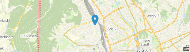 Umland des harry's home Graz-Smart City