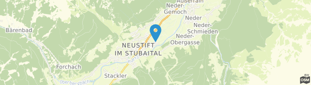 Umland des Hotel Alpenschlössl Neustift im Stubaital