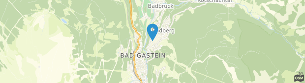 Umland des Chalet Gastein Bad Gastein