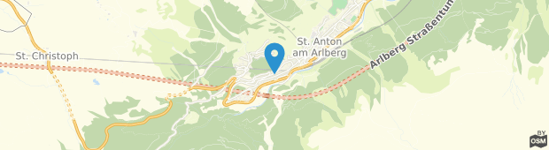 Umland des Appartements Fliana Sankt Anton am Arlberg