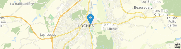 Umland des Hostellerie des Cordeliers Loches