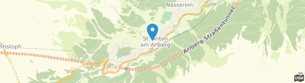 Umland des Hotel Post Sankt Anton am Arlberg
