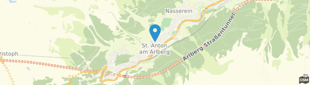 Umland des Schwarzer Adler Hotel Sankt Anton am Arlberg