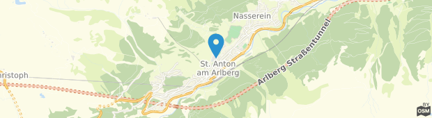 Umland des Skihotel Galzig Sankt Anton am Arlberg