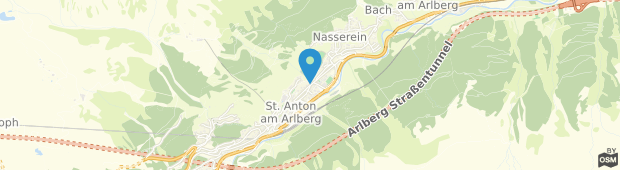 Umland des Alpina Hotel Sankt Anton am Arlberg