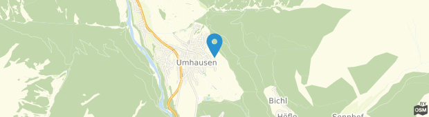 Umland des Isak Apartment Umhausen