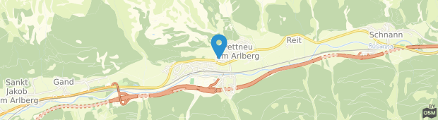 Umland des Bellevue Apartment Pettneu am Arlberg