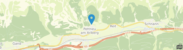 Umland des Fellinger Apartment Pettneu am Arlberg
