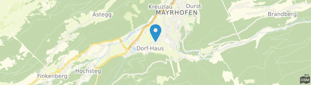 Umland des Hotel Garni Alpenschlössl Mayrhofen
