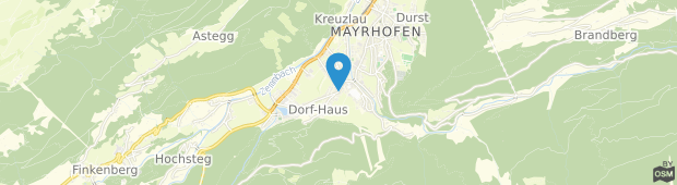 Umland des Scheulinghof Mayrhofen