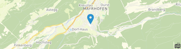 Umland des Andrea Hotel Mayrhofen