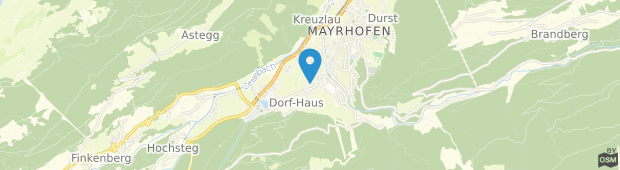 Umland des Haus Bergfriede Pension Mayrhofen