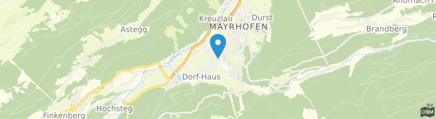 Umland des Noal Pension Mayrhofen
