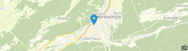 Umland des Hotel Garni Ferienhof Mayrhofen