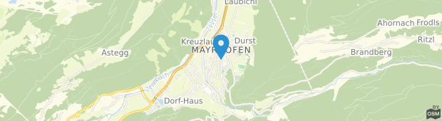 Umland des Hotel Garni Villa Knauer Mayrhofen