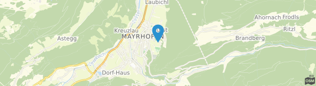 Umland des Vronis Waldhaus Apartments Mayrhofen