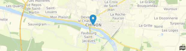 Umland des Best Western Hotel De France Chinon