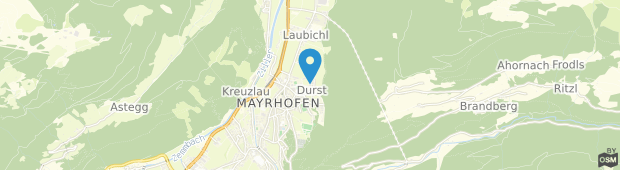 Umland des Wohlfühlhotel Robert Mayrhofen