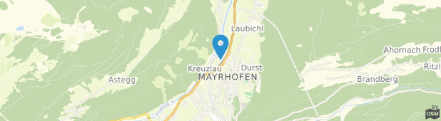 Umland des Landhaus Matthias Mayrhofen