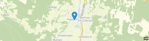 Umland des Elisabeth Hutte Hotel Hippach