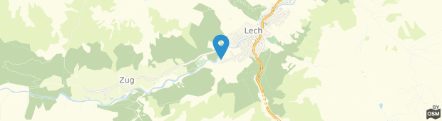 Umland des Lech Lodge Private Chalet