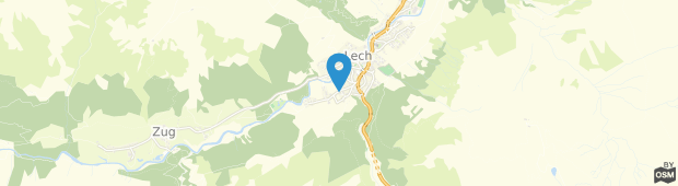 Umland des Larchenhof Lech am Arlberg