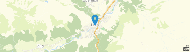 Umland des Hotel Arlberg Lech