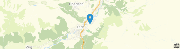 Umland des Pension Fortuna Lech am Arlberg