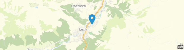 Umland des Chalet Rufikopf Lech am Arlberg