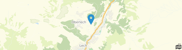 Umland des Pension Bergland Lech am Arlberg
