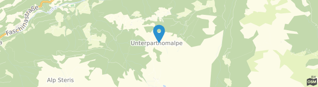 Umland des Hutte Martina