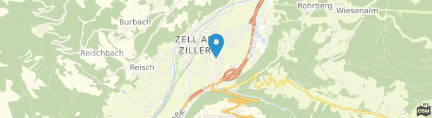 Umland des Ferienwohnungen Egger Guest House Zell am Ziller